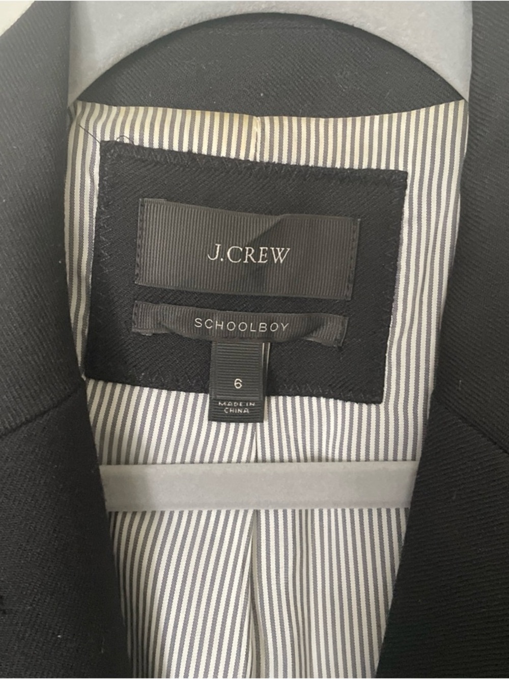 J. Crew School Boy black Blazer with Gold Buttons - Picture 3 of 10
